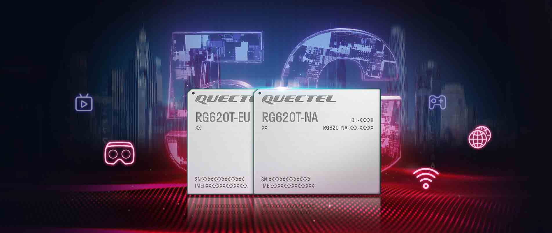 赋能全球5G FWA 市。琷9集团国际站基于MediaTek T830发布全新5G R16模组RG620T
